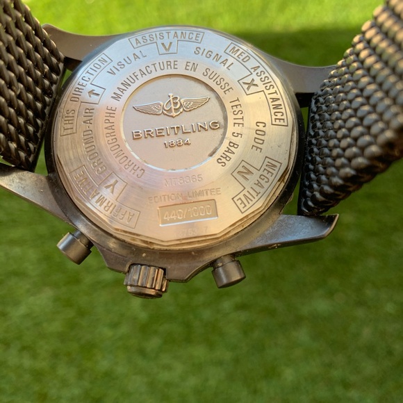 !!SOLD!! BREITLING Limited Edition Chronospace - Picture 8 of 8